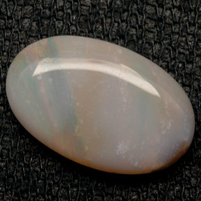 2.46 ct Multicolor Opal Stone, Natural Opal in Oval Cabochon Shape for Sale