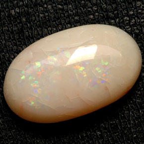 7.70 ct Multicolor Opal Gemstone, Opal Gem in Oval Cabochon Shape for Sale.