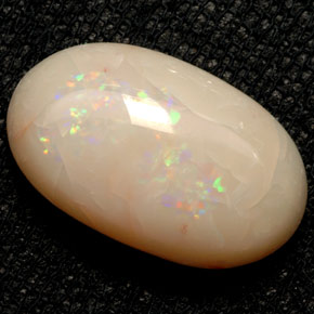 7.70 ct Multicolor Opal Stone, Natural Opal in Oval Cabochon Shape for Sale