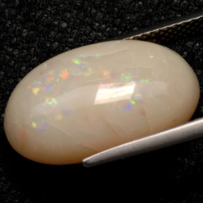 Opal Gemstone in 18.5 x 11.2 mm Size for Sale, Opal Stone in Multicolor Color