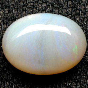 2.76 ct Multicolor Opal Gemstone, Opal Gem in Oval Cabochon Shape for Sale.