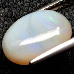 Opal Gemstone in 11.6 x 8.5 mm Size for Sale, Opal Stone in Multicolor Color