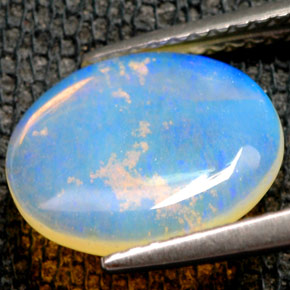 Opal Gemstone in 11.4 x 9.6 mm Size for Sale, Opal Stone in Multicolor Color