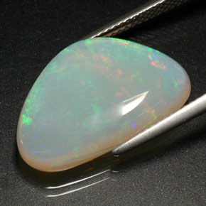 Opal Gemstone in 20.8 x 13.8 mm Size for Sale, Opal Stone in Multicolor Color