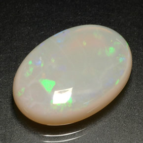 10.36 ct Multicolor Opal Gemstone, Opal Gem in Oval Cabochon Shape for Sale.