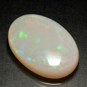 10.36 ct Multicolor Opal Stone, Natural Opal in Oval Cabochon Shape for Sale