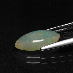 Opal Gemstone in 12 x 6 mm (calibrated) Size for Sale, Opal Stone in Multicolor Color