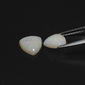 Opal Gemstone in 7 x 7 mm (calibrated) Size for Sale, Opal Stone in Multicolor Color