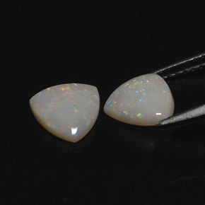 Opal Gemstone in 7 x 7 mm (calibrated) Size for Sale, Opal Stone in Multicolor Color