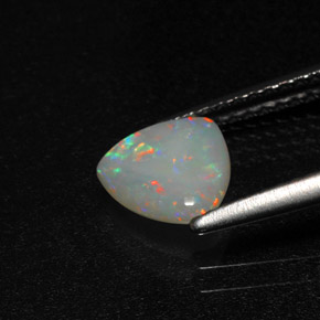 Opal Gemstone in 7 x 7 mm (calibrated) Size for Sale, Opal Stone in Multicolor Color