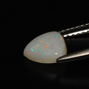 Opal Gemstone in 7 x 7 mm (calibrated) Size for Sale, Opal Stone in Multicolor Color