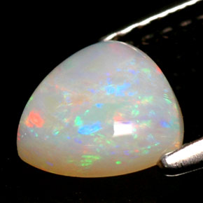 Opal Gemstone in 7 x 7 mm (calibrated) Size for Sale, Opal Stone in Multicolor Color