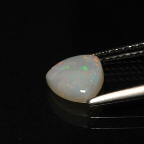 Opal Gemstone in 7 x 7 mm (calibrated) Size for Sale, Opal Stone in Multicolor Color