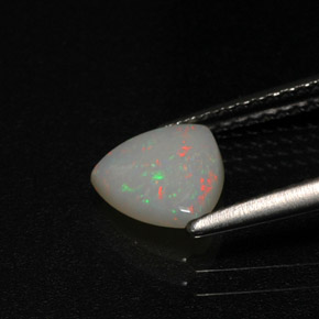 Opal Gemstone in 7 x 7 mm (calibrated) Size for Sale, Opal Stone in Multicolor Color