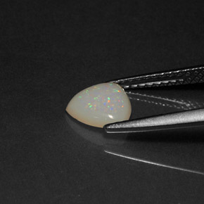 Opal Gemstone in 7 x 7 mm (calibrated) Size for Sale, Opal Stone in Multicolor Color
