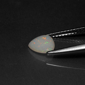 Opal Gemstone in 7 x 7 mm (calibrated) Size for Sale, Opal Stone in Multicolor Color
