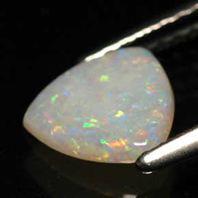 Opal Gemstone in 7 x 7 mm (calibrated) Size for Sale, Opal Stone in Multicolor Color