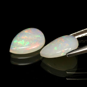 Opal Gemstone in 8 x 6 mm (calibrated) Size for Sale, Opal Stone in Multicolor Color