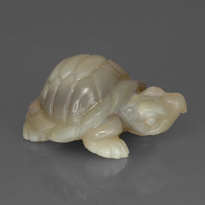 23.36 ct Multicolor Opal Stone, Natural Opal in Carved Hippopotamus Shape for Sale
