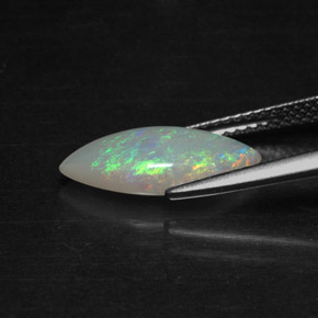 Opal Gemstone in 15.1 x 7 mm Size for Sale, Opal Stone in Multicolor Color