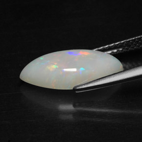 Opal Gemstone in 15.1 x 7.2 mm Size for Sale, Opal Stone in Multicolor Color