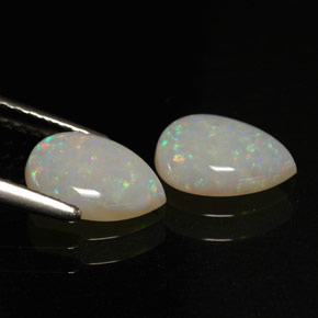Opal Gemstone in 8 x 6 mm (calibrated) Size for Sale, Opal Stone in Multicolor Color