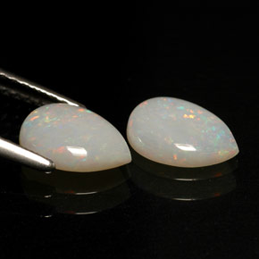 Opal Gemstone in 8 x 6 mm (calibrated) Size for Sale, Opal Stone in Multicolor Color