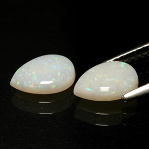 Opal Gemstone in 8 x 6 mm (calibrated) Size for Sale, Opal Stone in Multicolor Color