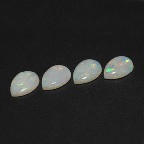 Opal Gemstone in 8 x 6 mm (calibrated) Size for Sale, Opal Stone in Multicolor Color