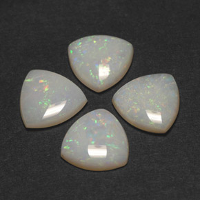 Opal Gemstone in 7 x 7 mm (calibrated) Size for Sale, Opal Stone in Multicolor Color