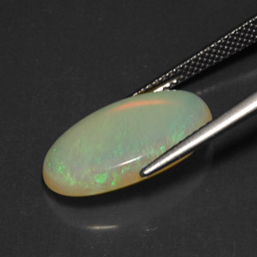 Opal Gemstone in 18.7 x 10.8 mm Size for Sale, Opal Stone in Multicolor Color