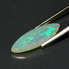 Opal Gemstone in 21.7 x 8.6 mm Size for Sale, Opal Stone in Multicolor Color