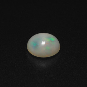 0.94 ct Multicolor Opal Gemstone, Opal Gem in Oval Cabochon Shape for Sale.