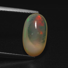 Opal Gemstone in 13.6 x 7.7 mm Size for Sale, Opal Stone in Multicolor Color