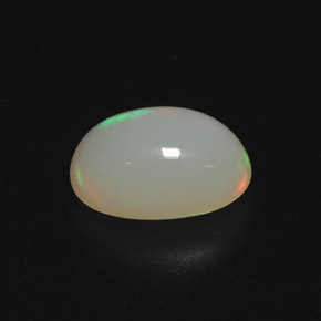 1.05 ct Multicolor Opal Gemstone, Opal Gem in Oval Cabochon Shape for Sale.