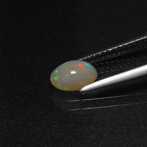 Opal Gemstone in 7.1 x 5.2 mm Size for Sale, Opal Stone in Multicolor Color