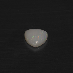 0.60 ct Multicolor Opal Stone, Natural Opal in Trillion Cabochon Shape for Sale