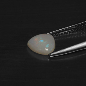 Opal Gemstone in 7 x 7 mm (calibrated) Size for Sale, Opal Stone in Multicolor Color