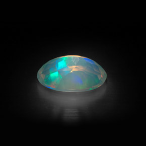 Opal Gemstone in 11.2 x 7.6 mm Size for Sale, Opal Stone in Multicolor Color