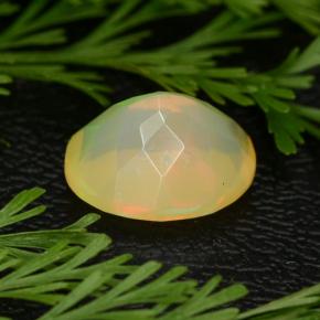 Opal Gemstone in 10 x 8 mm (calibrated) Size for Sale, Opal Stone in Yellow Color