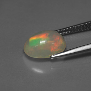 Opal Gemstone in 11.6 x 8.3 mm Size for Sale, Opal Stone in Multicolor Color
