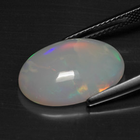 Opal Gemstone in 18 x 13 mm (calibrated) Size for Sale, Opal Stone in Multicolor Color