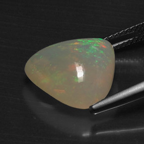 Opal Gemstone in 13 x 13 mm (calibrated) Size for Sale, Opal Stone in Multicolor Color