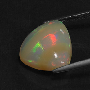 Opal Gemstone in 14.3 x 13.2 mm Size for Sale, Opal Stone in Multicolor Color