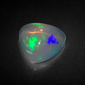 Opal Gemstone in 13 x 13 mm (calibrated) Size for Sale, Opal Stone in Multicolor Color