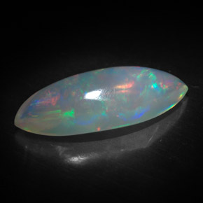 Opal Gemstone in 19.2 x 8 mm Size for Sale, Opal Stone in Multicolor Color