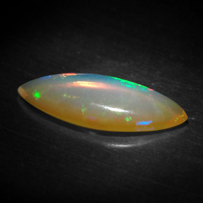 Opal Gemstone in 15.8 x 6.4 mm Size for Sale, Opal Stone in Multicolor Color