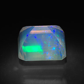 Opal Gemstone in 8.6 x 7.4 mm Size for Sale, Opal Stone in Multicolor Color