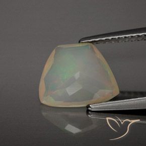 Opal Gemstone in 10.1 x 8.4 mm Size for Sale, Opal Stone in Multicolor Color