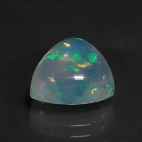 3.20 ct Multicolor Opal Gemstone, Opal Gem in Fancy Cabochon Shape for Sale.